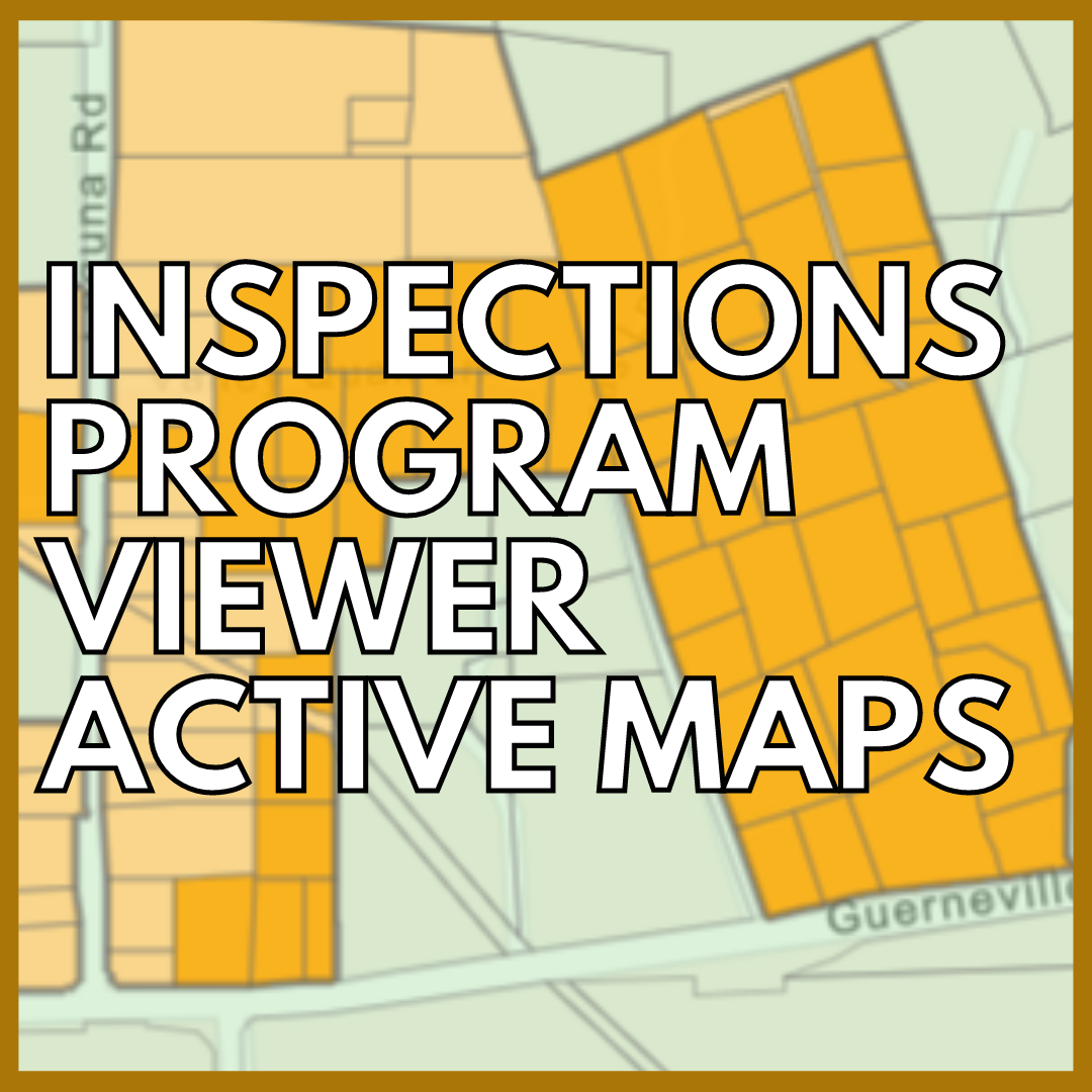 Inspections Program Active Map Viewer