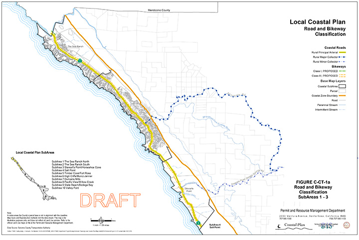 Local Coastal Plan Update Map Road Bikeway Classification