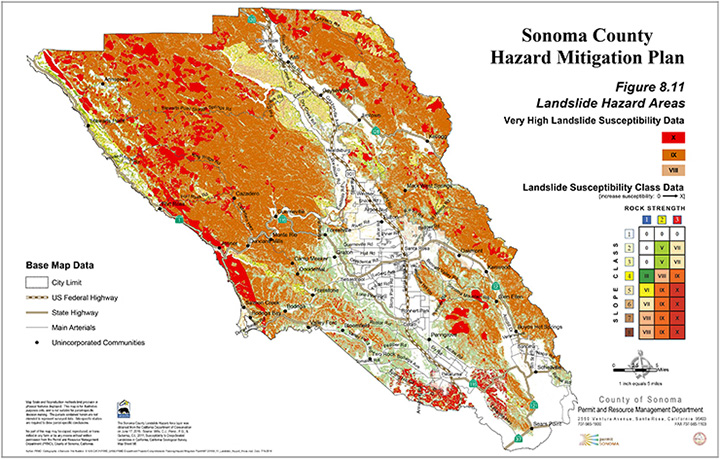 Landslide Hazard Areas Map